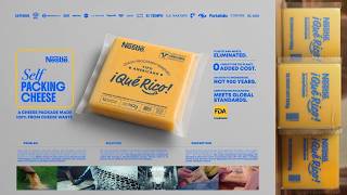 NESTLE - SELF-PACKING CHEESE (Case Study) | Campaign