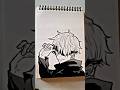 Gojo Drawing #animeart​ #animedrawing​ #sanemi  #trending #trend #drawing #jujutsukaisen #gojo