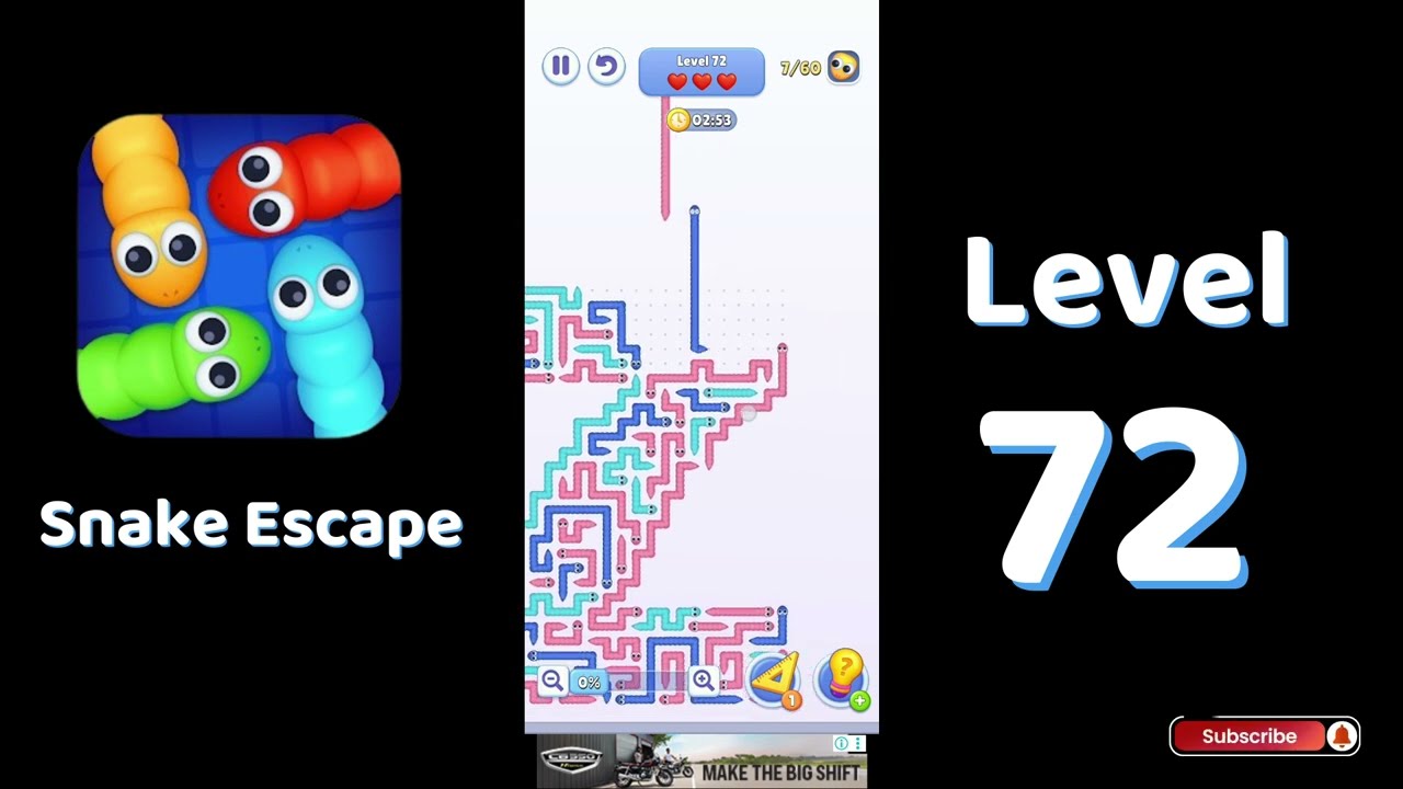 Snake Escape Level 72 Walkthrough 🐍 | Calm Puzzle Escape Game | SolutionGuruji