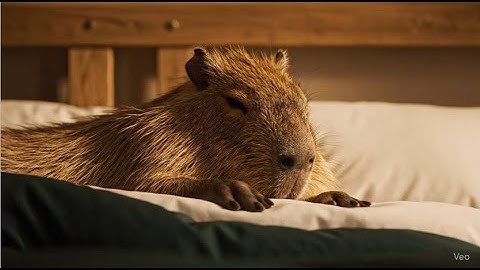 Capybara Song （Official music video ) #cute #capybara #music #paws_notes