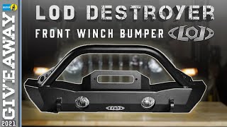 LOD Destroyer Series Front Winch Bumper  Jeep Gladiator