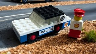 Building LEGO 619-1 Rally Car (1977)
