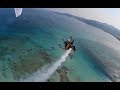 沖縄の久米島をパラモーターで飛んできました。一部ドローンの映像もあります。