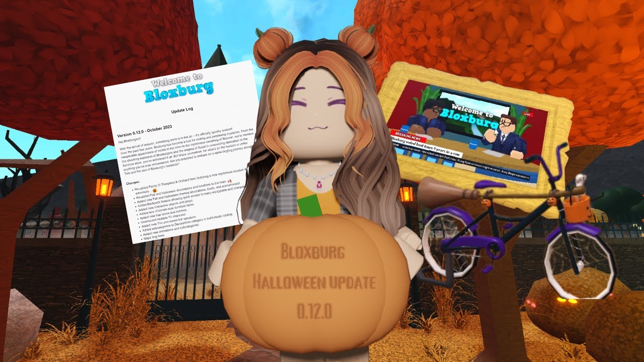 ROBLOX Bloxburg HALLOWEEN Update 2023 (Quest Guide + Review) 