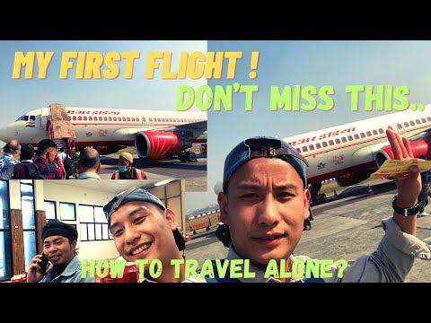 My First Flight✈️ imphal-delhi|T3 DelhiAir India Flight Experience|Travelling vlog|inside Air India