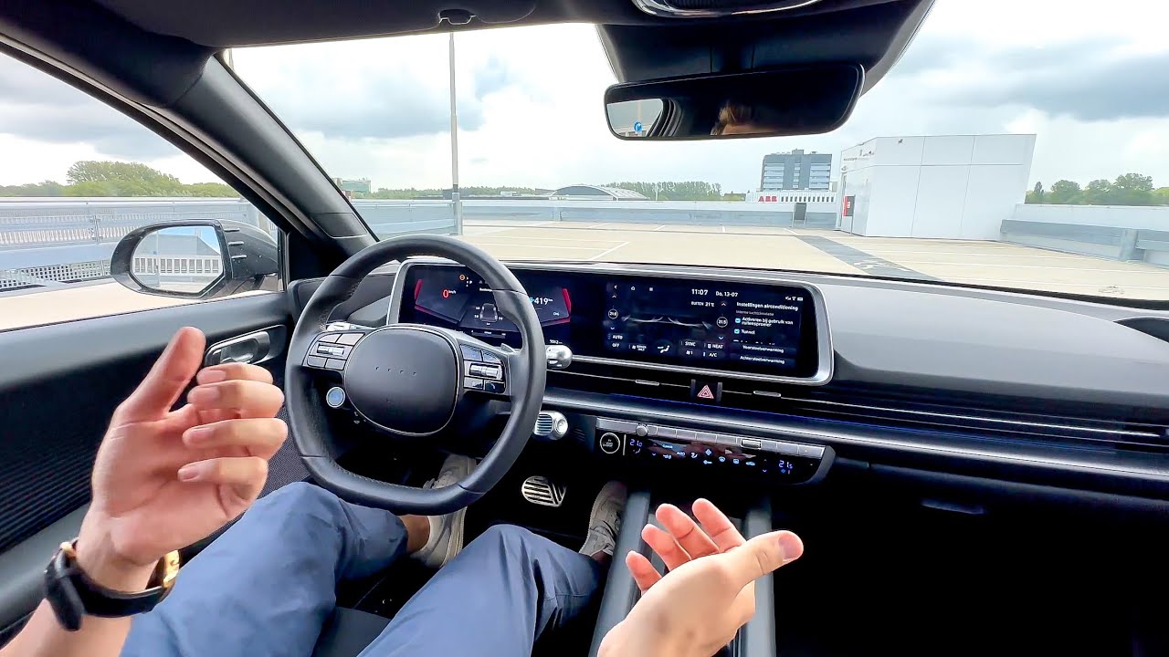 Hyundai IONIQ 6 Interior Review The most Legroom ever in an Electric