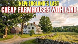 The Only States In New England Where Cheap Farmhouses With Land Still Exist