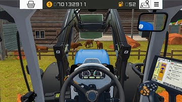 Making Grass Role Bales & Collect With New Holland In Fs18 | Fs18 Multiplayer Gameplay | Timelapse