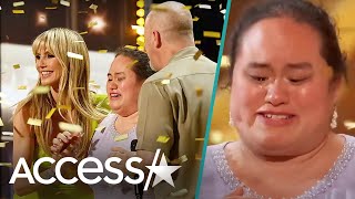 'AGT' Singer Who Is Blind & Has Autism Cries Over Heidi Klum’s Golden Buzzer