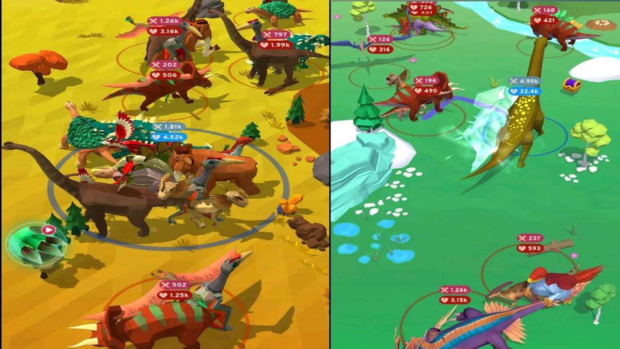 Dinosaur Merge Evolution : Dino Merger Master Battle, New Dinosaur Wala Game