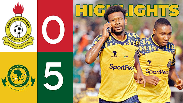 Prisons Vs Yanga 0-5 Magoli & Highlights Mechi Ya Ligi Kuu NBC 2024/2025