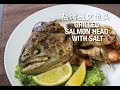 Grilled Salmon Head With Salt 盐烤三文鱼头