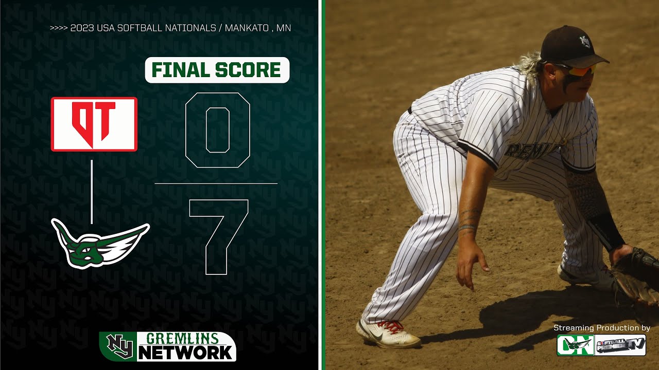  LIVE NY GREMLINS v OMMA TIGRES 2023 USA SOFTBALL NATIONALS 