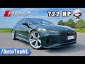 722HP Audi Exclusive RS7 MTM *305km/h* REVIEW on AUTOBAHN by AutoTopNL