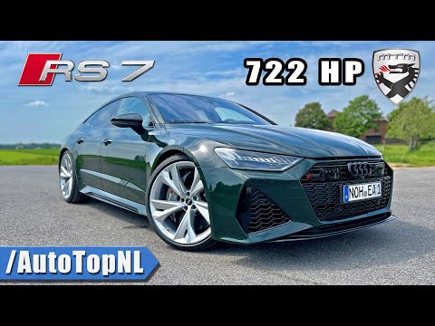 722HP Audi Exclusive RS7 MTM 305km/h REVIEW on AUTOBAHN by AutoTopNL