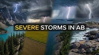 LIVE!! Tracking Severe Storms in AB August 8th 2026