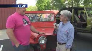 Kevin is live with the Jeep Junkies helping a good cause - plus your forecast