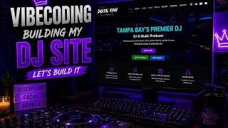 Building a Professional DJ Website | Vibe Coding ASMR