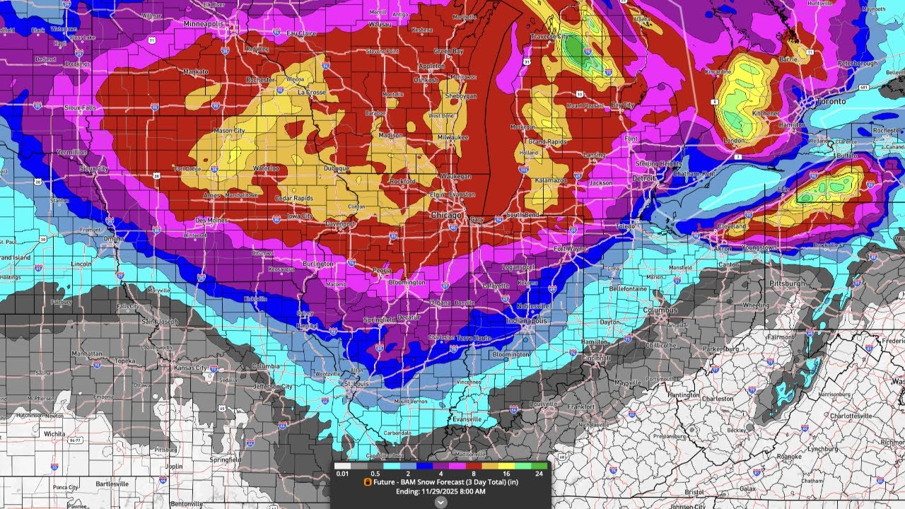 Data is coming back south for a big weekend snow event! Update here ...