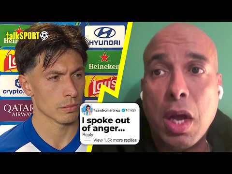 "DOES THIS HELP UNITED??" Jay Motty QUESTIONS the timing of Lisandro Martinez's Man United comments