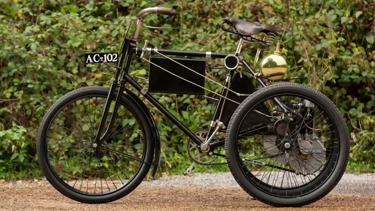 1897 De Dion Bouton Tricycle World's Most Expensive Motorcycle