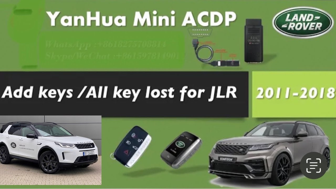 RANGE ROVER 2017/ add key / kvm FK72 program Clé Ivoque إضافة مفتاح ...