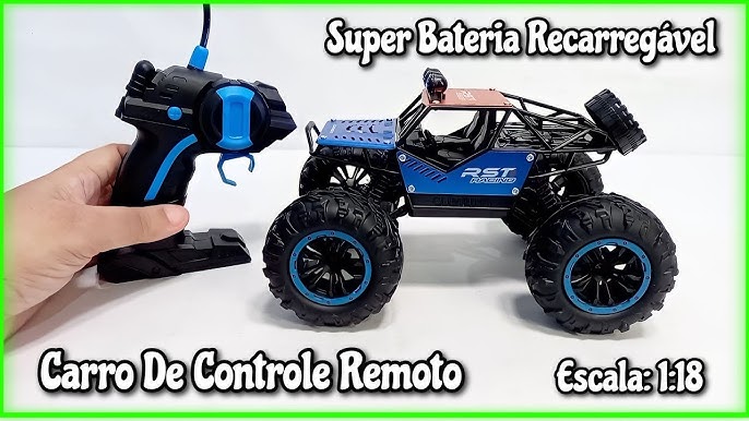 Carro Controle Remoto 4X4 Monster Stell Cavalay- Wellmix - Ifcat ToyStore