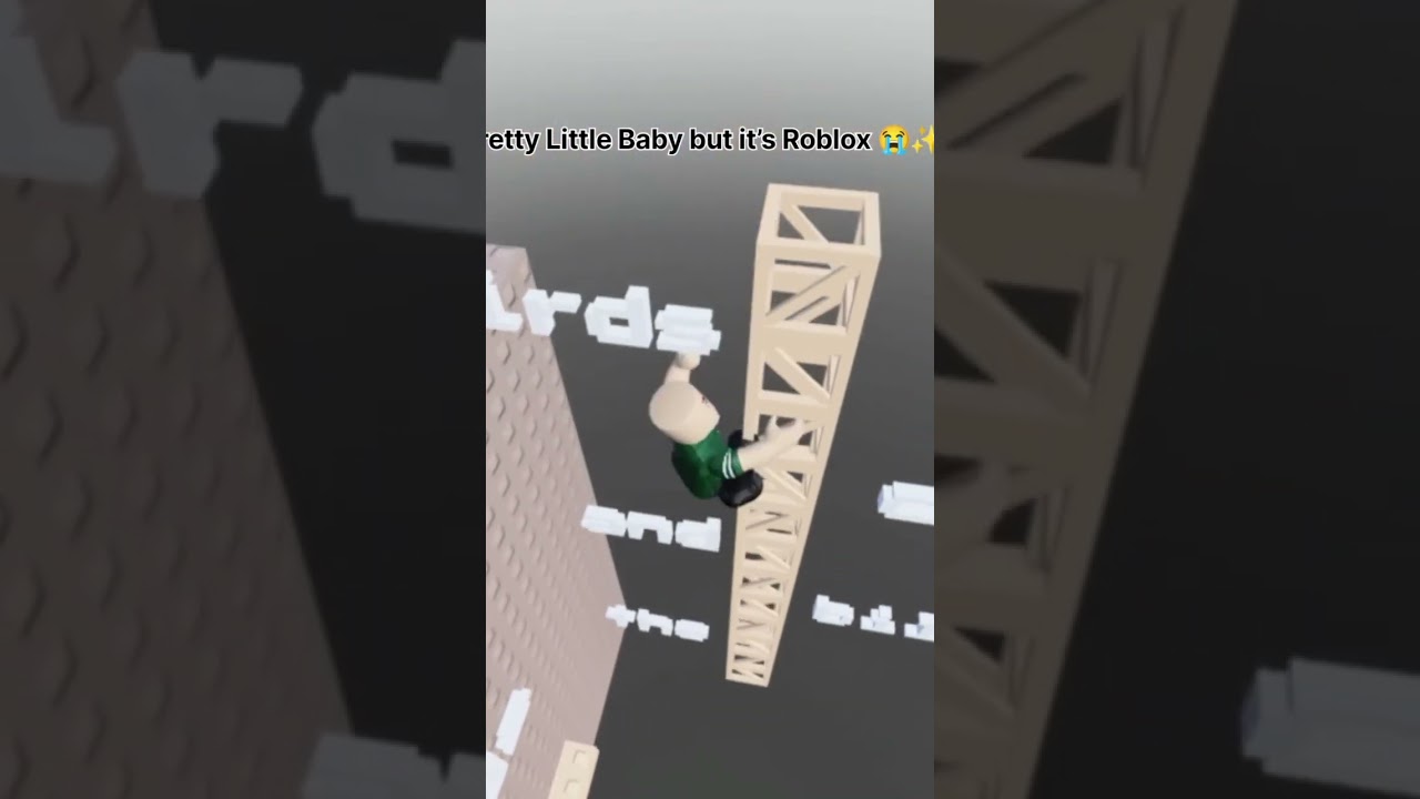 Roblox but it's a pretty Little baby song 