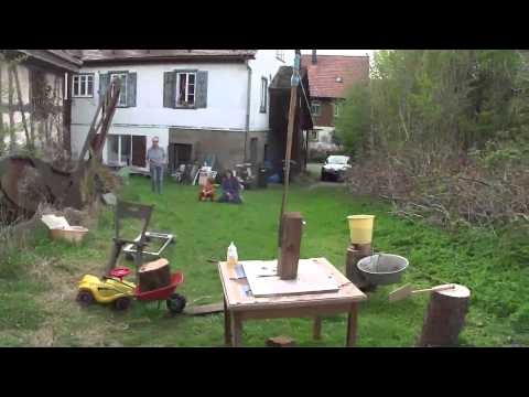 Der Lauf der Dinge. Eine Kettenreaktion im Garten