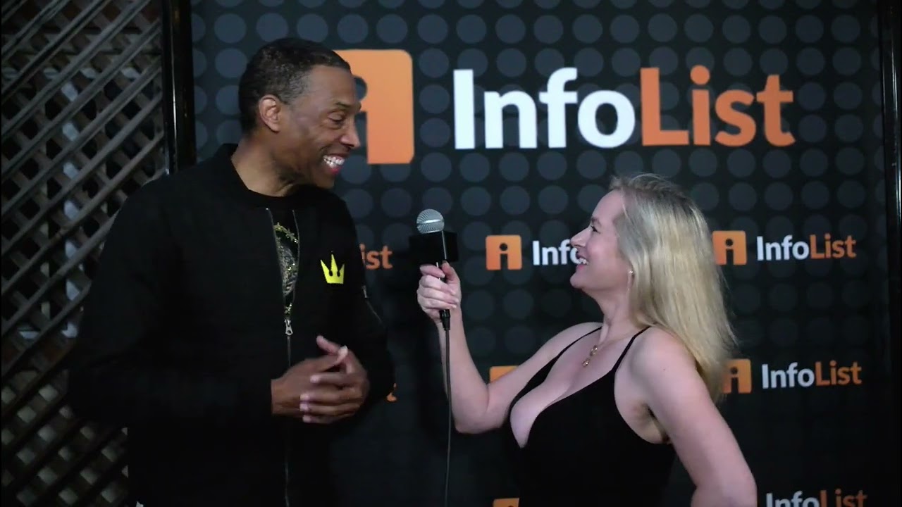 Kivon Lindley at the Infolist Pre Comic-Con Bash