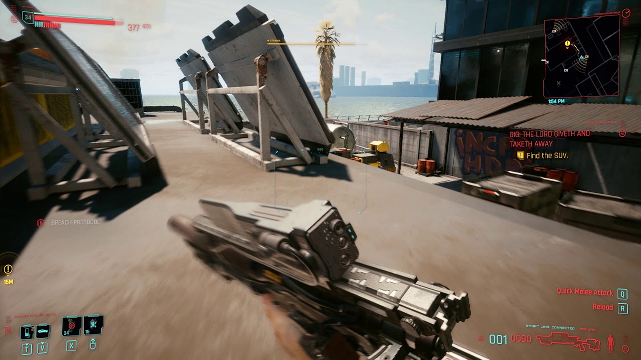 Cyberpunk 2077 legendary smart link sniper