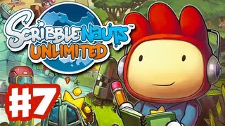 Scribblenauts Unlimited - Gameplay Walkthrough Part 7 - Under Line (PC, Wii U, 3DS)