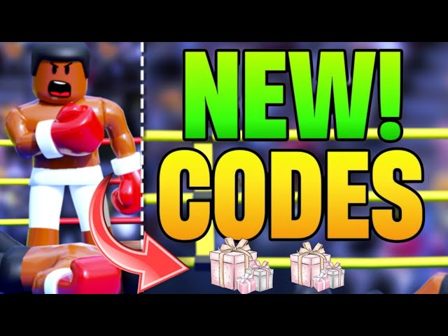 ➡Códigos do Boxing Clicker Simulator - Roblox Novembro 2023