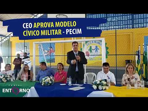 Colégio CEO em Cidade Ocidental aprova mudança para o modelo Cívico Militar