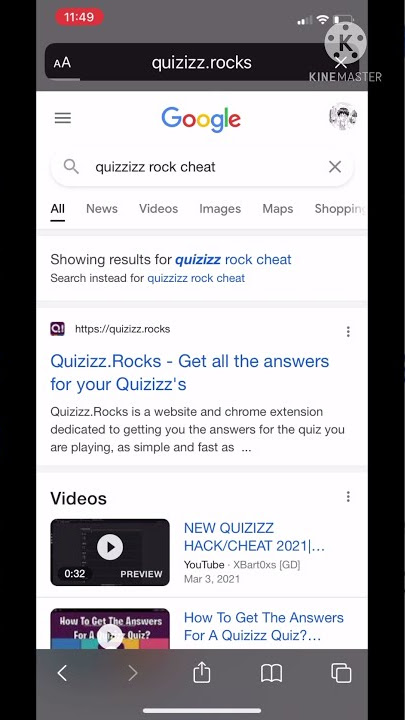How to cheat on a quizizz