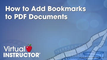 How to Add Bookmarks to PDF Documents
