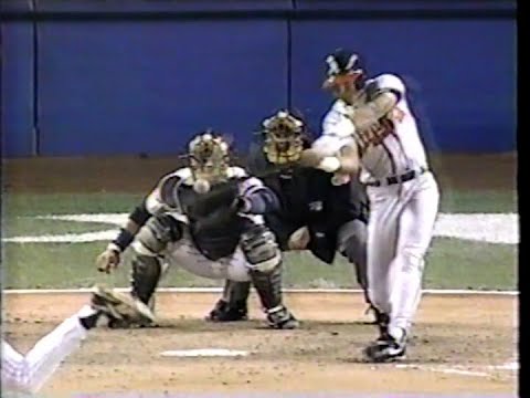 Atlanta Braves at New York Yankees, 1996 World Series Game 1, October 20, 1996