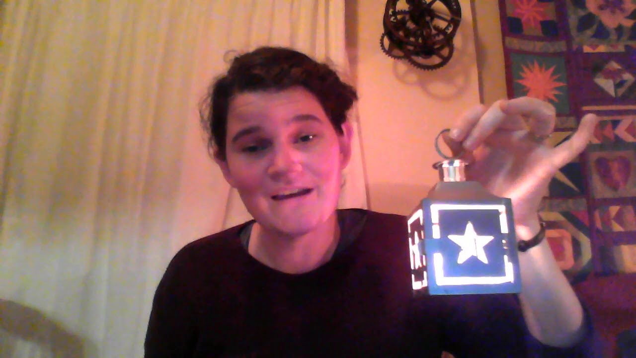 I go with my little lantern