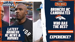 Which Broncos HC Candidate has the Best Experience? | Legends of Mile High