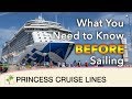 What You Need to Know BEFORE Sailing with Princess Cruise Lines