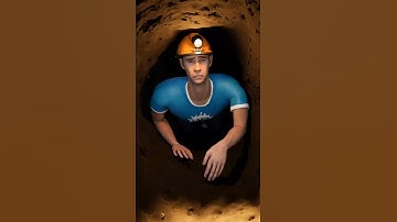 He got trapped in a 10-inch cave