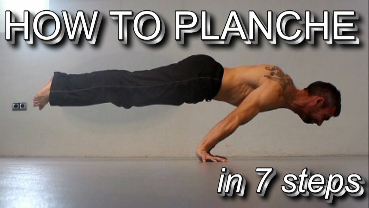 How to Planche in 7 Steps  Detailed Tutorial from Beginner Level to  Mastery 