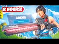 Playing Arena for 8 hours STRAIGHT in Season 7! (Fortnite Battle Royale)