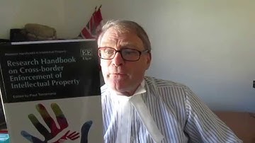 Research Handbook on Cross Border Enforcement of Intellectual Property  short clip