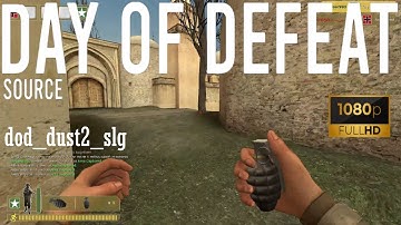Day of Defeat Source - dod_dust2_slg (61-40) Gameplay (01.03.2022) Forgotten Videos [1080p60FPS]