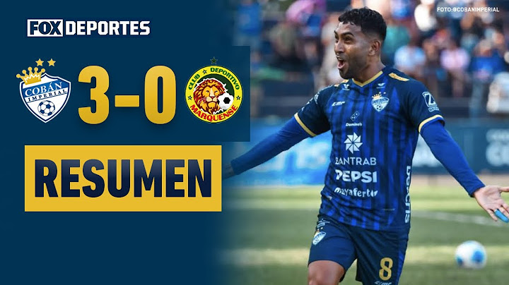 👑😎 GOLEADA AZUL | Cobán Imperial 3-0 Marquense | HIGHLIGHTS | Liga de Guatemala