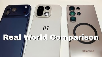 Oneplus 15 Cameras vs "Real" Flagships