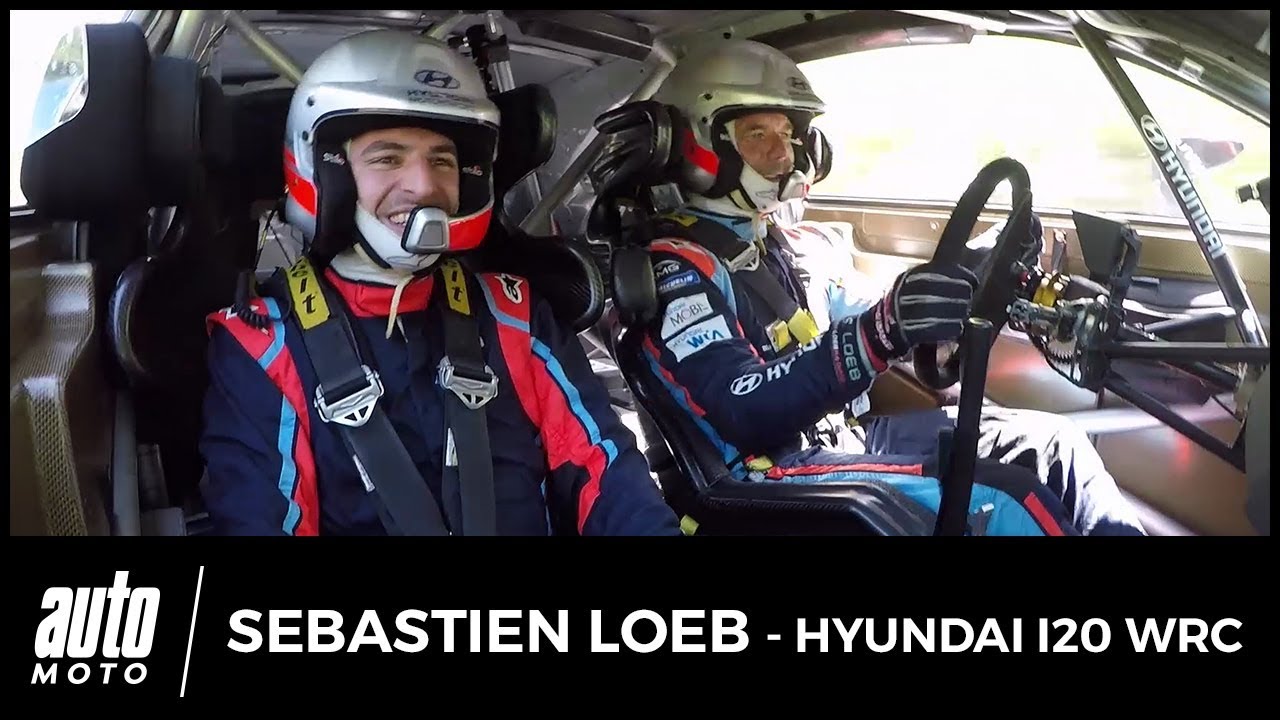 Embarqu avec Sbastien Loeb en Hyundai i20 WRC