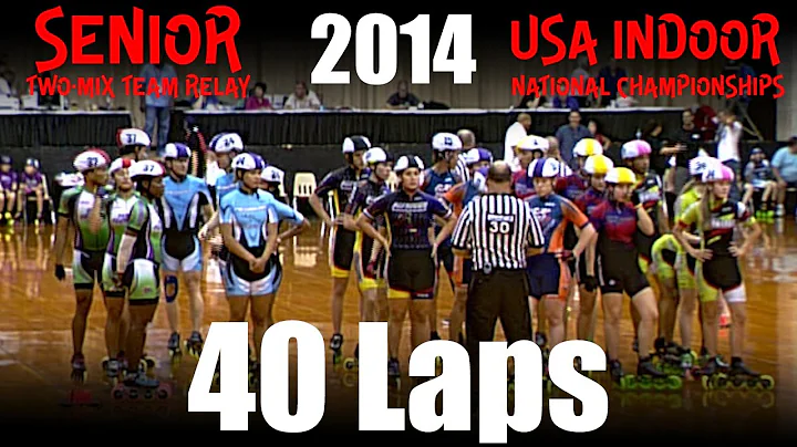 Amazing Senior 4 Mix Team Relay Race at the 2014 U...