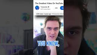 Here Is The Smallest YouTube Video!